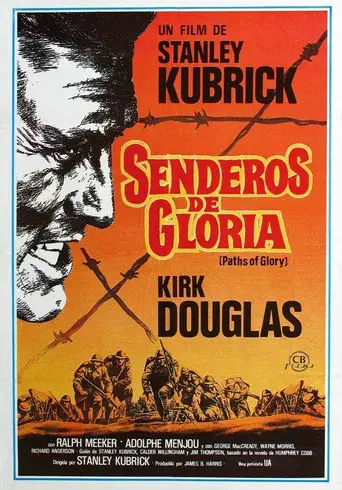 Senderos de gloria - Poster