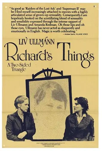 Las cosas de Richard - Poster