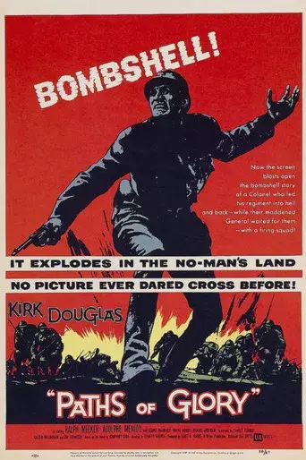 Senderos de gloria - Poster