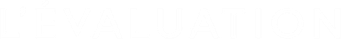 La evaluación - Logo