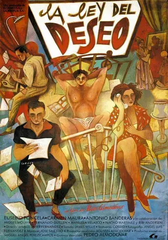 La ley del deseo - Poster