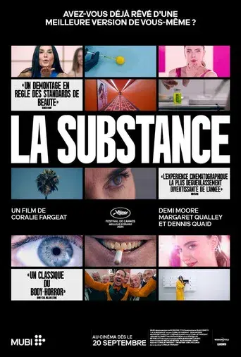 La sustancia - Poster