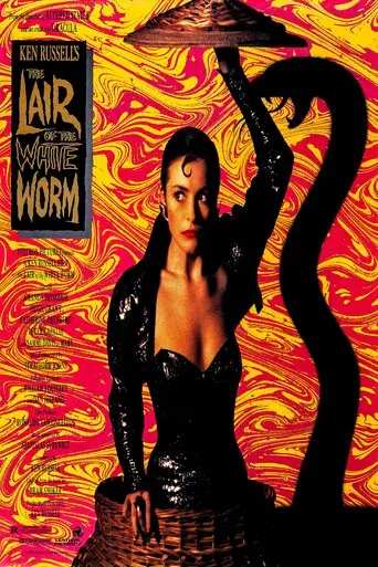 La guarida del gusano blanco - Poster