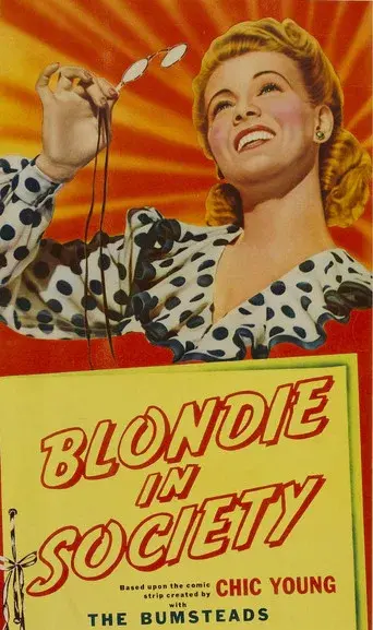 Blondie in Society - Poster