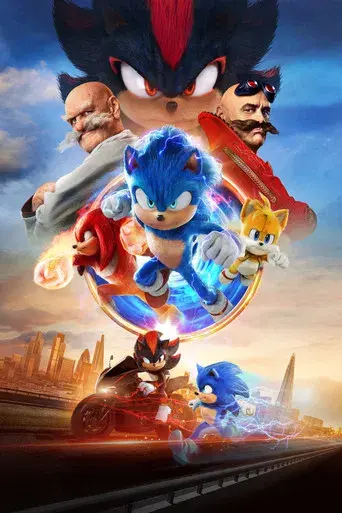 Sonic 3: La película - Poster