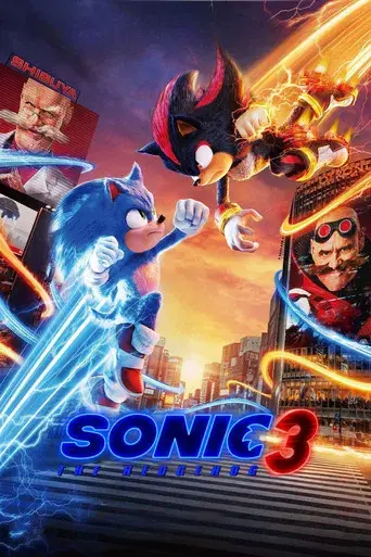 Sonic 3: La película - Poster
