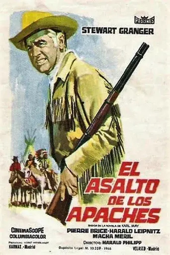 El asalto de los apaches poster