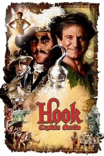Hook (El capitán Garfio) - Poster