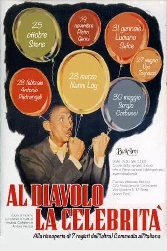 Al diablo la celebridad poster