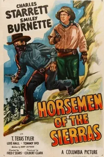 Horsemen of the Sierras - Poster