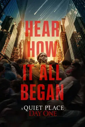 Un lugar tranquilo: Día uno - Poster