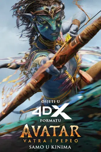 Avatar: Fuego y ceniza - Poster