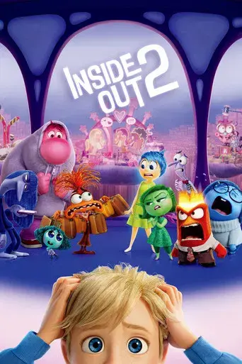 Del revés 2 (Inside Out 2) - Poster