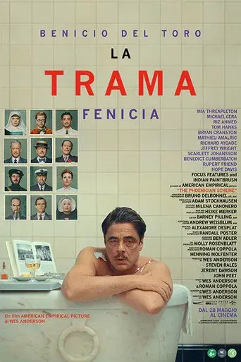 La trama fenicia - Poster