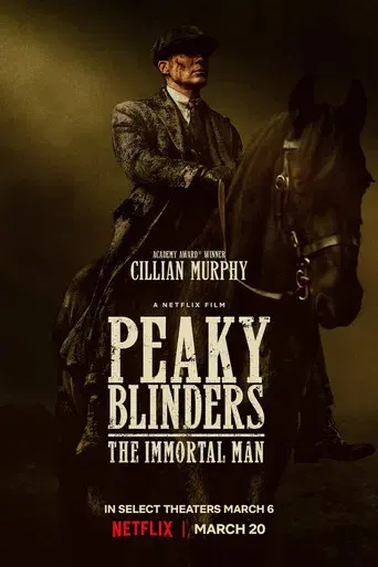 Peaky Blinders: El hombre inmortal - Poster