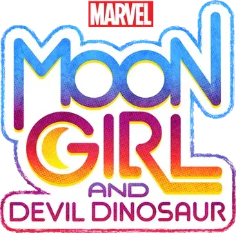 Marvel's Moon Girl y Dinosaurio Diabólico - Logo