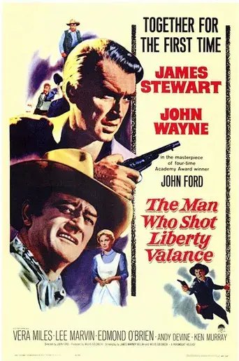 El hombre que mató a Liberty Valance - Poster
