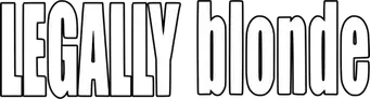 Una rubia muy legal - Logo