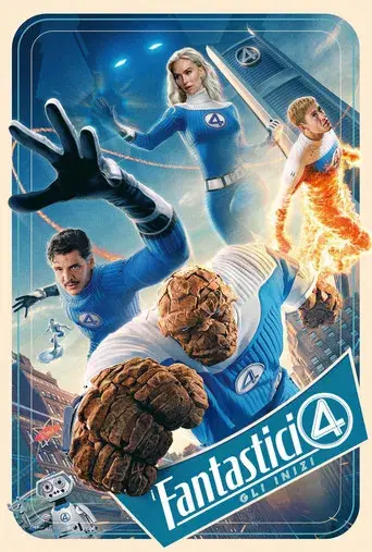 Los Cuatro Fantásticos: Primeros pasos - Poster