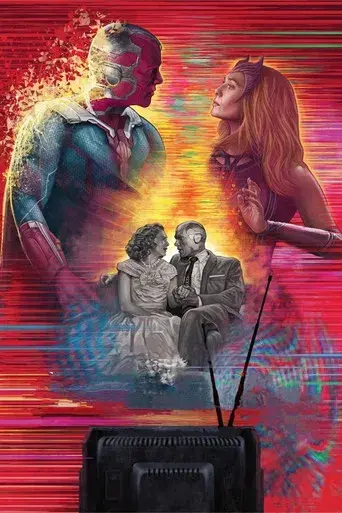 Bruja Escarlata y Visión - Poster