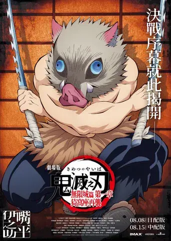 Guardianes de la noche: Kimetsu no Yaiba La fortaleza infinita - Poster