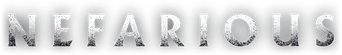 Nefarious. Cuando habla el diablo - Logo