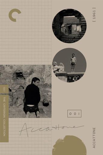 Accattone, un muchacho de Roma - Poster