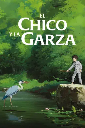 El chico y la garza - Poster