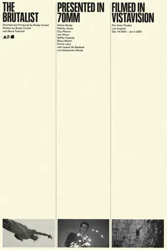 The Brutalist - Poster