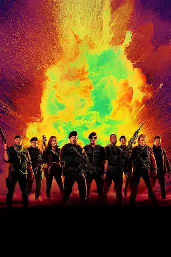 Los mercen4rios - Poster