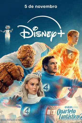 Los Cuatro Fantásticos: Primeros pasos - Poster