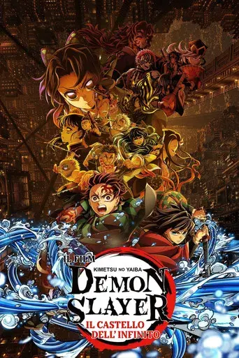 Guardianes de la noche: Kimetsu no Yaiba La fortaleza infinita - Poster