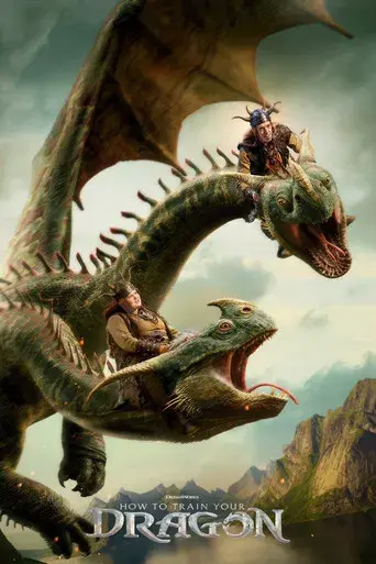 Cómo entrenar a tu dragón - Poster