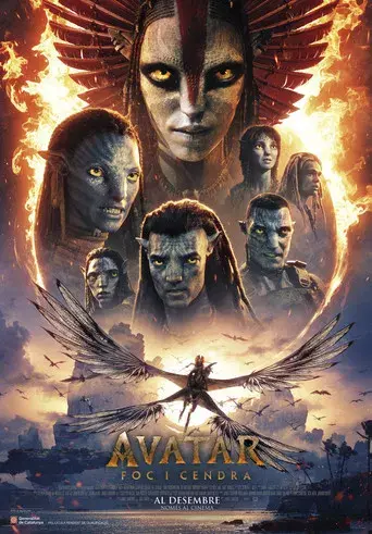 Avatar: Fuego y ceniza - Poster