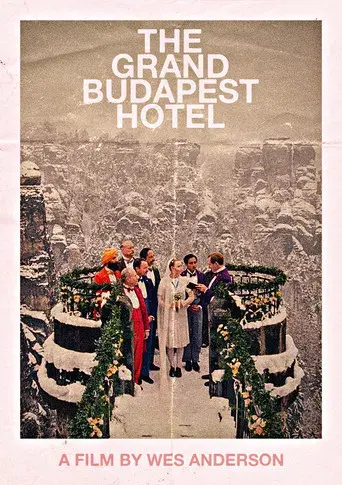 El gran hotel Budapest - Poster