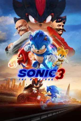 Sonic 3: La película - Poster