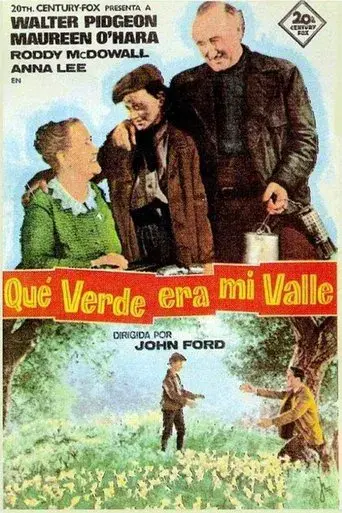 ¡Qué verde era mi valle! - Poster