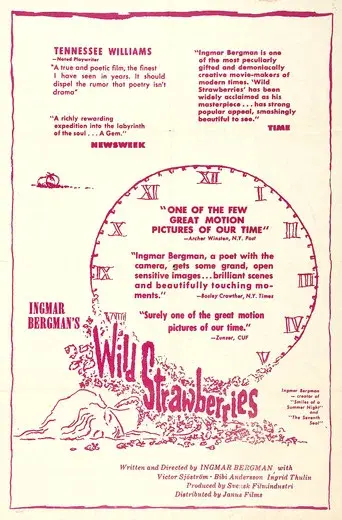 Fresas salvajes poster