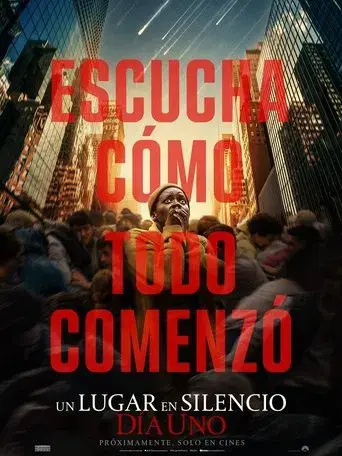 Un lugar tranquilo: Día uno - Poster