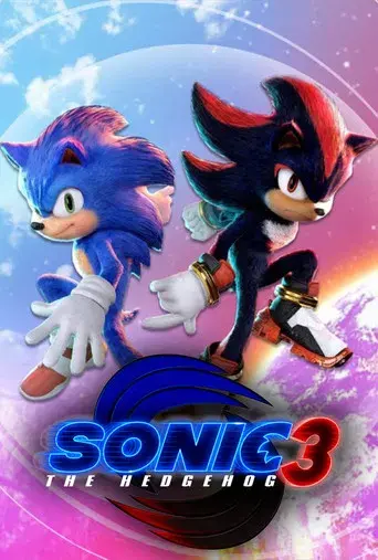 Sonic 3: La película - Poster