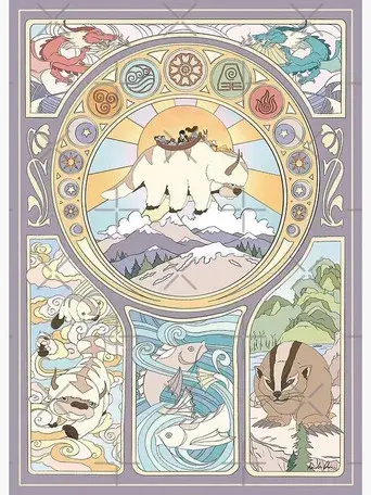 Avatar: La leyenda de Aang - Poster