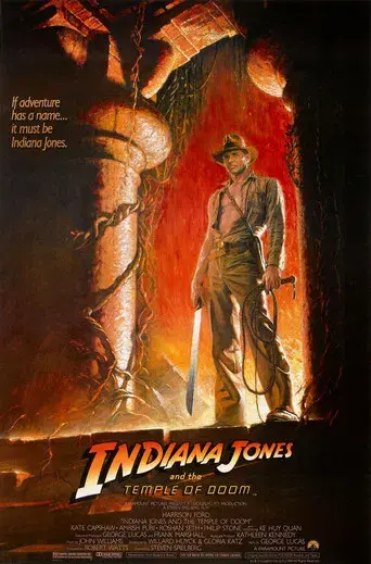 Indiana Jones y el templo maldito - Poster