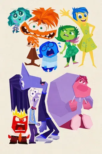 Del revés 2 (Inside Out 2) - Poster