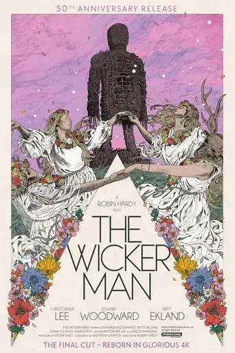 El hombre de mimbre - Poster