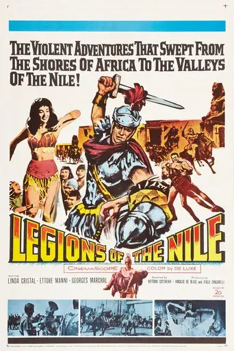 Las legiones de Cleopatra poster