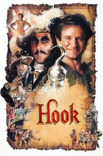 Hook (El capitán Garfio) - Poster