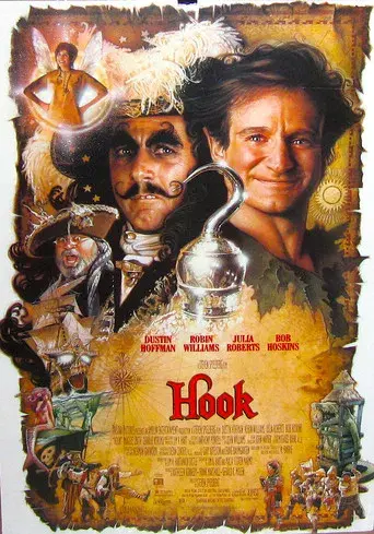 Hook (El capitán Garfio) - Poster