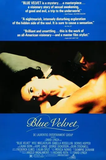 Terciopelo azul - Poster