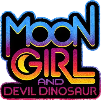 Marvel's Moon Girl y Dinosaurio Diabólico - Logo