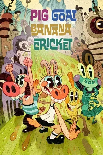 Cerdo, Cabra, Banana, Grillo - Poster